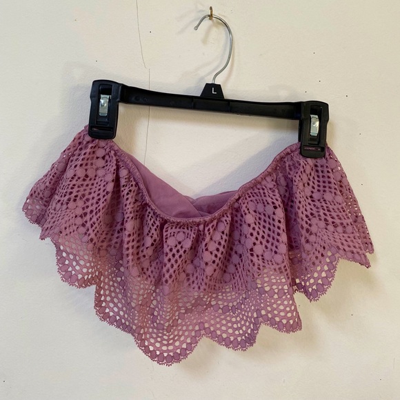 Victoria's Secret Tops - Victoria Secret Lace Cropped Shirt